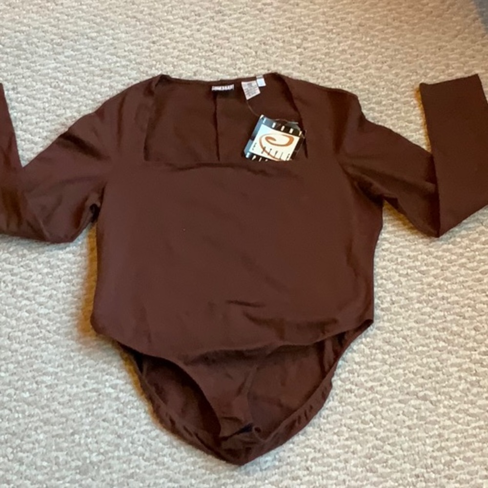 Chocolate Lycra Bodysuit